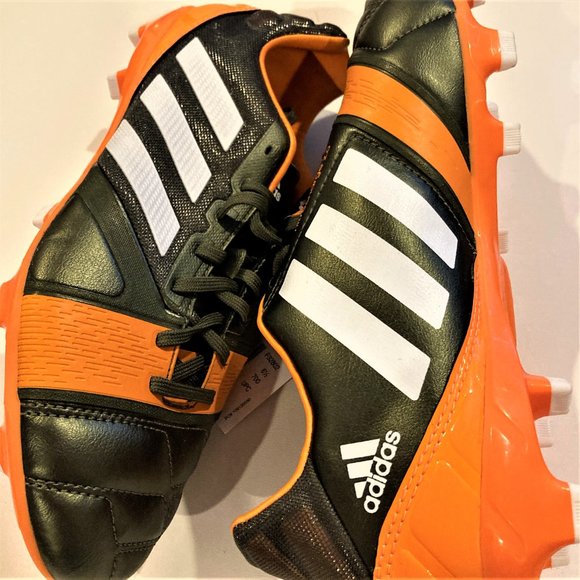 Men Shoes Soccer Cleats NWT Adidas Sz 7 Nitrocharge 2.0 TRX F32802 Black Orange main image 4